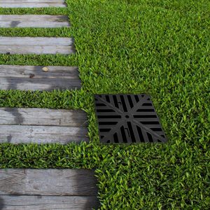 Bassin de capture à profil bas 10X10in No Dig avec 2 "pour extensions de <span class=keywords><strong>tuyau</strong></span> de descente de gouttière, inverseur d'eau de pluie avec <span class=keywords><strong>tuyau</strong></span> à 2 ouvertures - Product Image 6