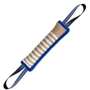 Ağır jüt Bite römorkör çubuk-2-kolu yıkılmaz yastık oyuncak çalışan köpekler ve agresif Chewers için - Product Image 2