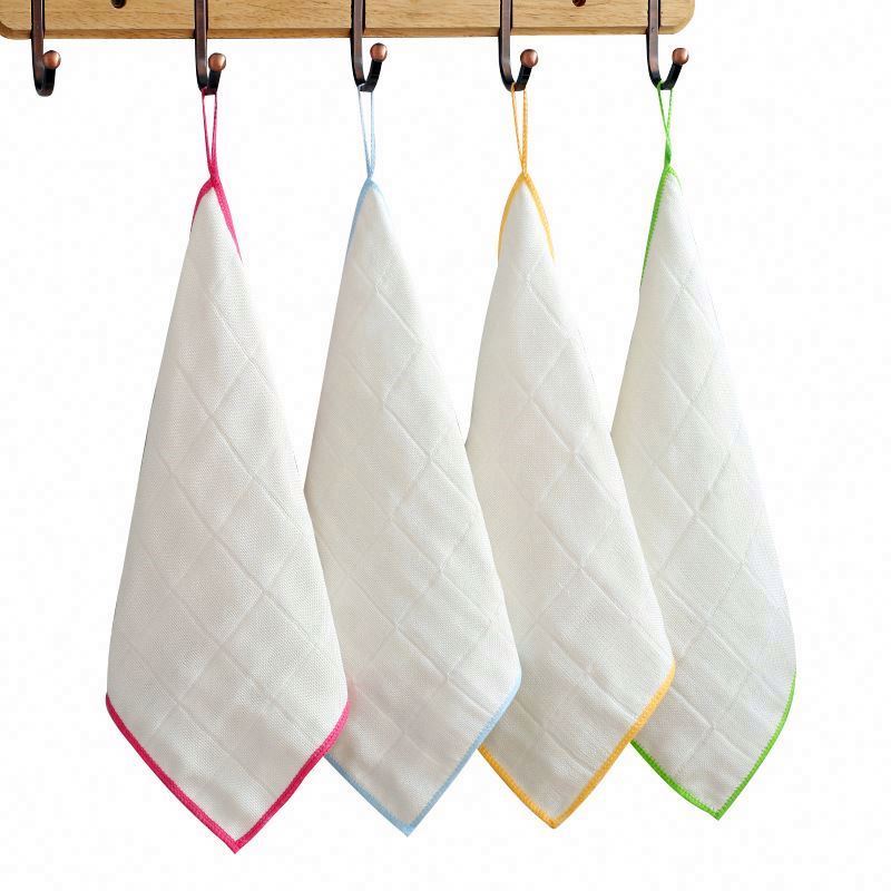 Блюдо для тряпки полотенце одноразовое вязание крючком из микрофибры для чистки шведского плавления коричневая полоса Ручной Работы Эко т кухонная ткань