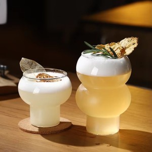Ventes <span class=keywords><strong>en</strong></span> gros de tasses à café <span class=keywords><strong>en</strong></span> verre borosilicate <span class=keywords><strong>en</strong></span> forme de champignon uniques faites à la main, verres à jus, verres de fête - Product Image 2