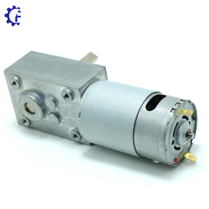 Yifeng 12v/24v גבוה מומנט 80 ק "ג תולעת הילוך מפחית מוברש מנוע 555 58 * 40mm עצמית נעילה קבועה מגנט - Product Image 2