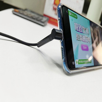 Pliage Aluminium Nylon Tressé Usb C Câble de Données Charge Rapide 90 Degrés Coude Type C3 en 1 Câble Pour Téléphone Mobile