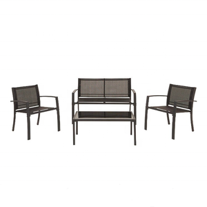 Al aire libre de hierro de Metal de muebles de silla y mesa para al aire libre casa bienes muebles de Patio para terraza <span class=keywords><strong>restaurante</strong></span> - Product Image 2