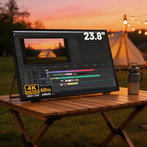 Monitor Portátil de 23.8 Pulgadas, Pantalla IPS 4K Táctil de 10 Puntos, Pantalla Externa para Portátil, Consolas de Juegos - Product Image 1