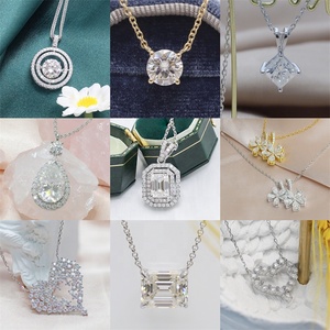 Popolare <span class=keywords><strong>collana</strong></span> in argento S925 Iced Out Moissanite <span class=keywords><strong>lettera</strong></span> <span class=keywords><strong>G</strong></span> <span class=keywords><strong>collana</strong></span> gioielli personalizzati con ciondolo per uomo donna - Product Image 6