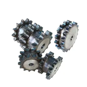 New arrival custom made double strand roller chain sprockets for auto engine