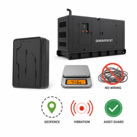 Generator Power Unit Locator 4G LTE Compact 41.6g No Wiring Geofence Vibration Overspeed Alarm Real Time Wireless GPS Tracker