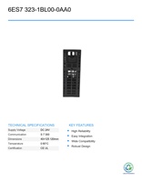 Controlador de Programación PLC de Automatización Industrial Usado S-m 6ES7 323-1BL00-0AA0 para Sistemas de Control Industrial