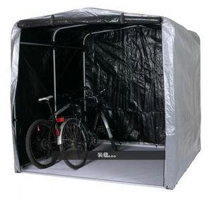 Cobertizo para <span class=keywords><strong>Bicicletas</strong></span> Baosheng, Estructura Ligera de Aleación de Aluminio con Cubierta de PVC Impermeable y Resistente a los Rayos UV para Estacionamiento de <span class=keywords><strong>Bicicletas</strong></span> - Product Image 1