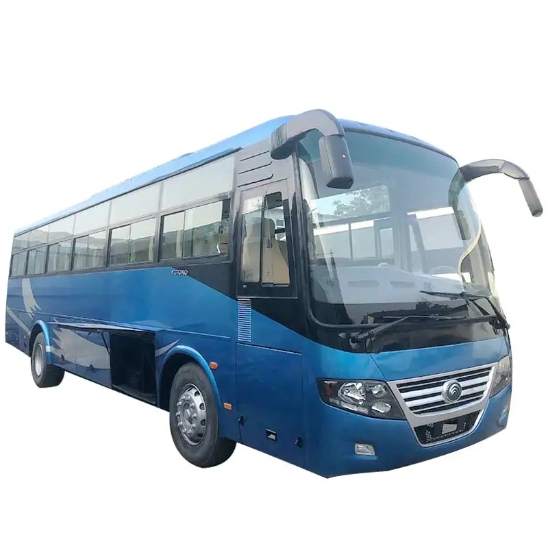 오른손 드라이브 중고 버스 56 석 Yutong 6112 럭셔리 투어 여객 코치 버스 판매