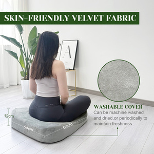 <span class=keywords><strong>หมอน</strong></span>รองนั่งขนาดใหญ่สำหรับผู้ใหญ่ <span class=keywords><strong>หมอน</strong></span>รองนั่งสมาธิ <span class=keywords><strong>หมอน</strong></span>โยคะพรีเมียม บรรจุเมมโมรี่โฟม ของขวัญสำหรับผู้หญิง - Product Image 2