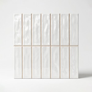Piastrella Pretagliata Manhattan White 20x20 per Uso a Parete e Pavimento - Product Image 1