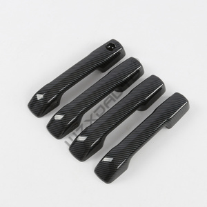 WZXD Triple Chrome Exterior <b>Door</b> Handle Cover <b>Trims</b> for for - Product Image 4