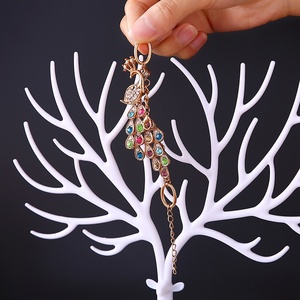 Jewelry Rack Antlers Earrings <b>Necklaces</b> Rings Display Bracelet Deer Jewelry Organizer Cases Stand Tray <b>Tree</b> Gifts for Women - Product Image 3