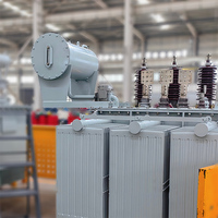Transformateur de puissance haute tension S13 immergé dans l'huile, entièrement en cuivre, 10KV, transformateurs principaux extérieurs MT&HT, directement de l'usine, 50-1250kva