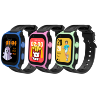 Nuevo reloj con función de localizador GPS, llamada SOS, videollamada, reproductor de música para niños y estudiantes, reloj de teléfono inteligente 4G