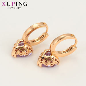 Boucles d'oreilles créoles en plaqué or 18K, bijoux tendance, Style <span class=keywords><strong>larimar</strong></span>, 93825 - Product Image 5