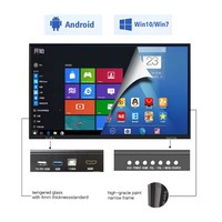 Pizarra Interactiva Inteligente LED 4K de 55 65 75 86 98 Pulgadas con Pantalla Táctil de 20 Puntos para Salas de Reuniones y SO Android/Windows