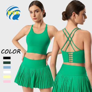 <span class=keywords><strong>Jupe</strong></span> de tennis plissée taille haute pour femmes en gros avec <span class=keywords><strong>short</strong></span> intégré poches latérales <span class=keywords><strong>jupe</strong></span> de <span class=keywords><strong>golf</strong></span> à séchage rapide - Product Image 1
