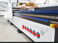 Routeur CNC à commande numérique linéaire ATC CK-1325-TSK 9KW 4 axes avec lame oscillante et vision CCD pour la découpe de matériaux flexibles en bois