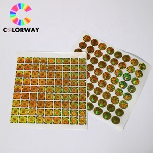 ที่มีคุณภาพสูง OEM 2D 3D สีฟ้าสีแดงสีชมพูทองแดง<span class=keywords><strong>เงิน</strong></span>ทองที่กำหนดเองฉลากฟอยล์โฮโลแกรมที่มีสีดำที่ไม่ซ้ำกันหมาย<span class=keywords><strong>เลข</strong></span>ซีเรียล - Product Image 3