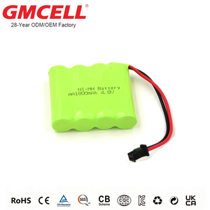 Customizable 4.8V Rechargeable <b>AA</b> Ni-MH <b>Battery</b> Pack 1800mAh for Consumer Electronics & Toys - Product Image 1