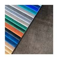 Tapisserie d'ameublement en velours hollandais californie tissu uni pour textile de canapé