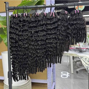 Expédition rapide Eurisian Curly Birman Curly Vendeur pour 100% paquets de cheveux bruts humains du Vietnam Hair - Product Image 2