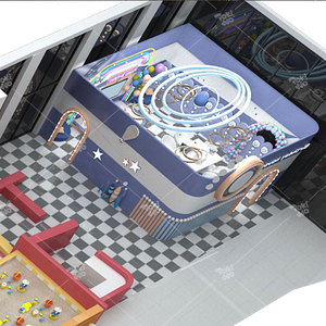 Centro de entretenimiento familiar Pokiddo, trampolines para niños y adultos, parques infantiles para interiores, parque de atracciones, toboganes de cuerno, pozo de bolas - Product Image 3