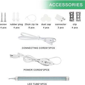 Reemplazo de bombilla de espectro completo T8, luces de <span class=keywords><strong>cultivo</strong></span> hidropónico, luces de 120cm, plantas acuáticas cultivadas <span class=keywords><strong>para</strong></span> <span class=keywords><strong>cultivo</strong></span> de semillas - Product Image 4