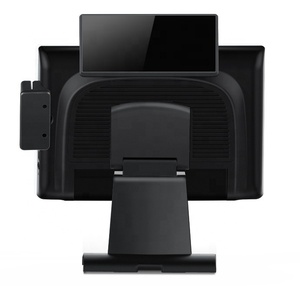 Sistema POS Casse màn hình cảm ứng Point de vente 15 inch POS thiết bị đầu cuối tiền mặt đăng ký Windows 10/ Android 9 màn hình cảm ứng - Product Image 4