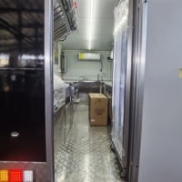 Kiosque commercial extérieur remorquable pour fruits, barbecue, café, snacks, chariot de nourriture, camion, remorque