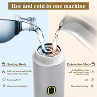 Machine à expresso portable en gros d'usine, 20 bars, alimentée par batterie, rechargeable par USB, mini cafetière pour voyage et camping, OEM