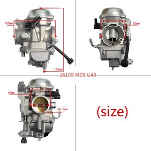 <span class=keywords><strong>Carburador</strong></span> <span class=keywords><strong>de</strong></span> Motocicleta <span class=keywords><strong>de</strong></span> Alto Rendimiento y Duradero 16100-MZ8-U43 16100-MR1-673 para VT600 VLX600 VT600CD Shadow600 <span class=keywords><strong>600cc</strong></span> - Product Image 2