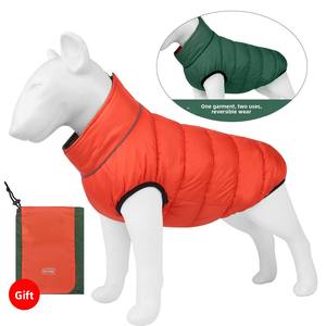 Nouveautés Automne Hiver Chaud Épaissi Chien Gilets Loisirs Réfléchissant Imperméable Réversible Vêtements pour Animaux de Compagnie pour Petits à Grands Chiens - Product Image 1