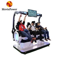 Machine de jeu VR Cinéma 9D Dynamique Immersif – Qualité de Construction Premium, Expérience Multijoueur – Cinéma VR pour Centre de Divertissement