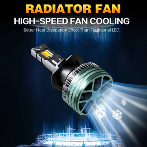 Bombillas LED H7 para Faros Delanteros, Bombillas LED H8 al por Mayor, Bombillas LED H11 con Disipación de Calor para Faros de Coche, Bombillas LED 9005 9012 H4 - Product Image 5