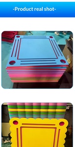 Tapis de Mahjong Flottant Pliable en EVA Style Américain OhmyMahjong, Table de Mahjong Flottante Personnalisable pour Jeu Aquatique avec Sac - Product Image 4
