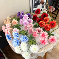 4 Stück Künstliche Lilien-Blumen für Hochzeitsdekoration und Heimdekoration