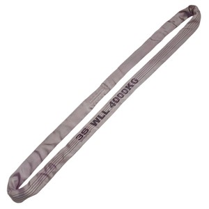 EN1492-2 4톤 중량용 폴리에스터 원형 웨빙 슬링 원형 리프팅 슬링 리프팅 스트랩 - Product Image 1
