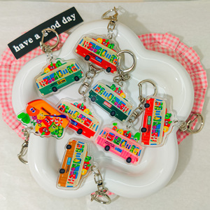 Porte-clés en acrylique AM Bus M30 <span class=keywords><strong>Mayday</strong></span> Bus, pendentif de merchandising - Product Image 1