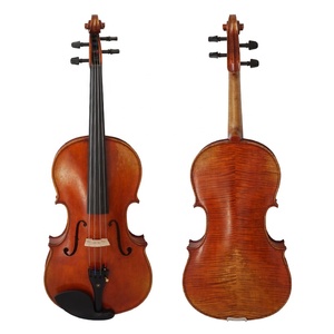 <span class=keywords><strong>Viola</strong></span> Profesional Hecha a Mano con Acabado Antiguo y Pintura al Óleo, con Estuche y Arco Gratis - Product Image 2