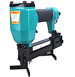 TY80L58 Pneumatic <strong>V</strong> Nails Gun <strong>Picture</strong> <strong>Framing</strong> <strong>Nailer</strong> 1/4", 3/8", 1/2", 5/8" Right Angle Underpinner Pronged Front Miter - Product Image 2
