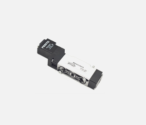 Vanne FES à MEH-5/2-1/8-B, 5/2, bobine solénoïde 24VDC, action simple à ressort, raccord femelle 1/8, pilotage interne. Pièce MFR # : MEH-5/2-1/8-B. | . RS Stock F - Product Image 2