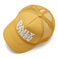 Gorra Trucker Personalizada de Espuma con Malla Trasera, Visera Curva, Perfil Alto, Cierre Ajustable, Estilo Retro, Gorras de Béisbol, Gorras Camionero, Casquette