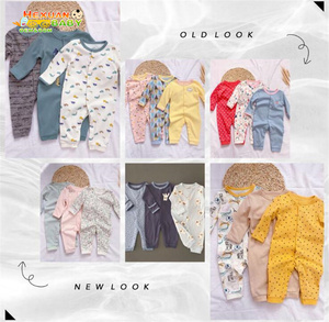 Ensemble 3 pièces body imprimé pour bébé fille, 100% coton, joli, avec motif de dessin animé, vêtements pour nouveau-né, barboteuse, body - Product Image 2