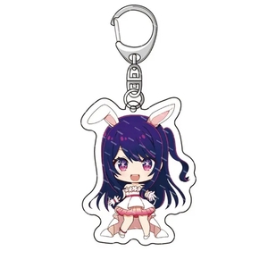 Porte-clés en acrylique avec oreilles de lapin, figurine mignonne, Hoshino Ai, Sarina Kurokawa, Akane, anime <span class=keywords><strong>Oshi</strong></span> <span class=keywords><strong>No</strong></span> Ko, pendentif pour sac, ornement, cadeaux - Product Image 3