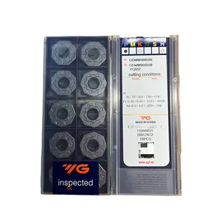 Long Service Life Korean Brand ODMW060508 Alloy Blade Carbide Turning Inserts Yg Inserts