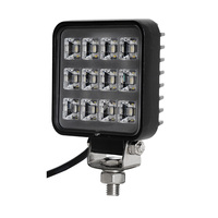 Alta calidad Universal E-Mark LED Mini Square Light Flood Beam luz LED todoterreno IP67 3 pulgadas 12W
