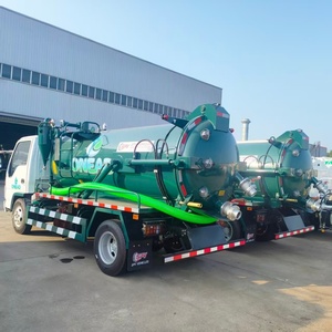 Camions de nettoyage des égouts et de pompage des eaux usées ISUZUS 4*2 5000L/5 tonnes de Chine - Product Image 1